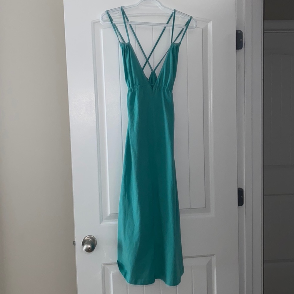Zara blue summer dress